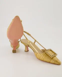 Stefi Slingpumps in Gold