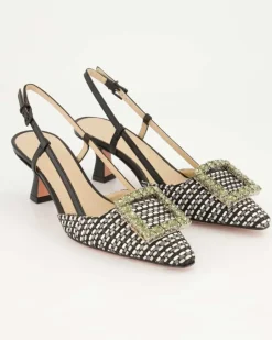 Stefi Slingpumps in Schwarz