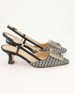 Stefi Slingpumps in Schwarz