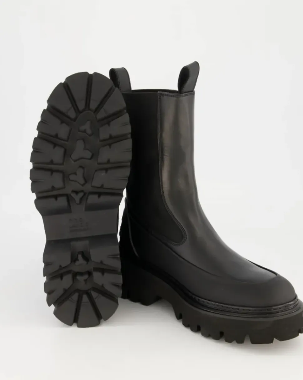 Stiefelette Chelsea Boots in Schwarz