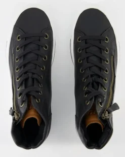 4024-026 Stiefeletten in Schwarz