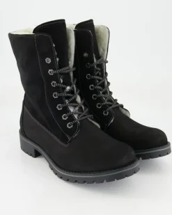 4651 Stiefeletten in Schwarz