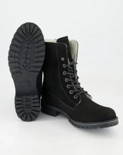 4651 Stiefeletten in Schwarz