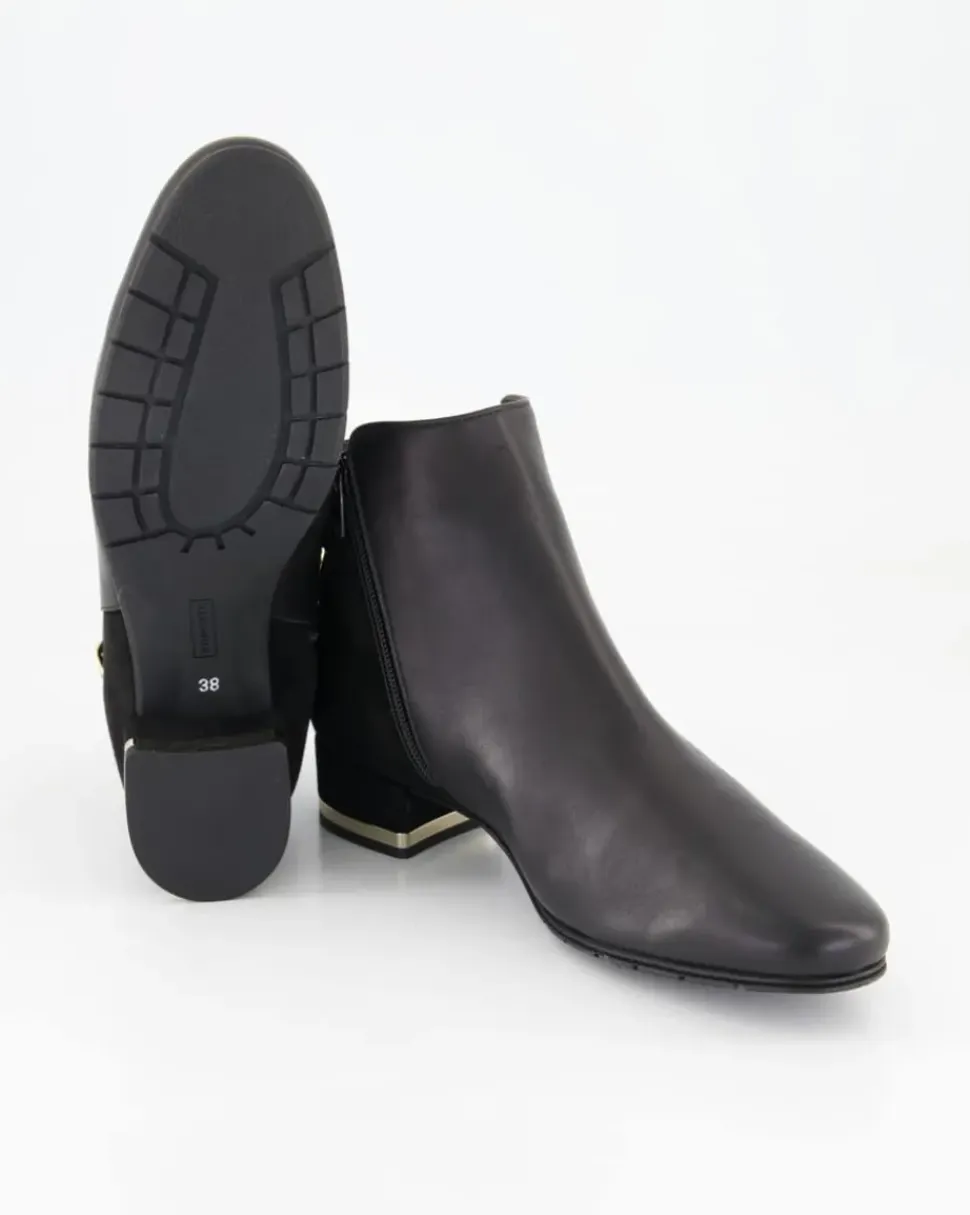 38322 Stiefeletten in Schwarz