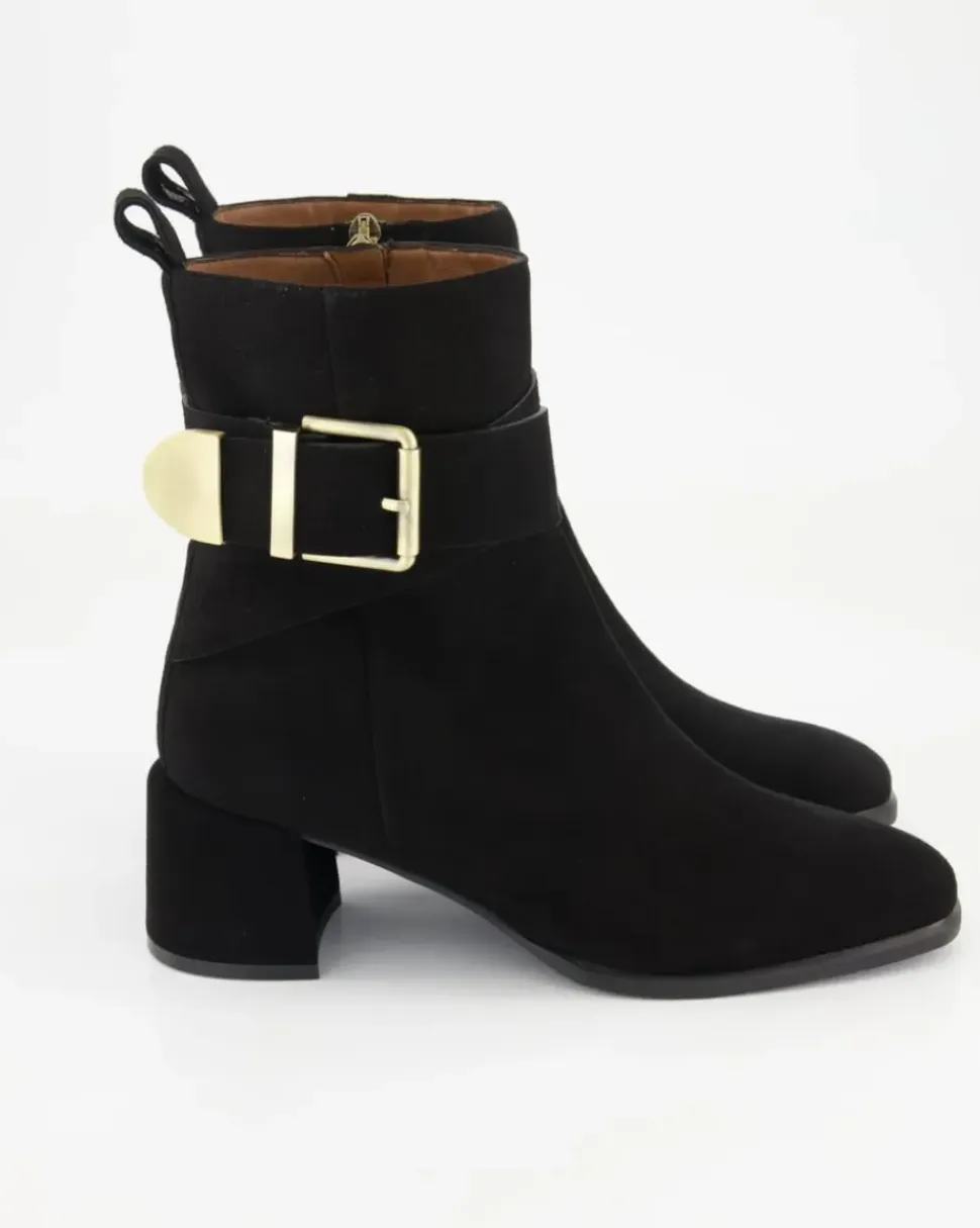 4936 Stiefeletten in Schwarz