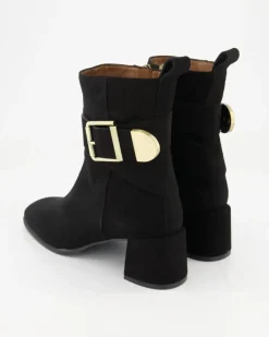 4936 Stiefeletten in Schwarz