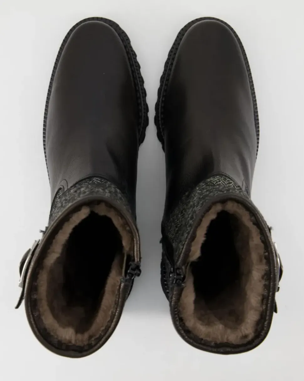 18309 Stiefeletten in Schwarz