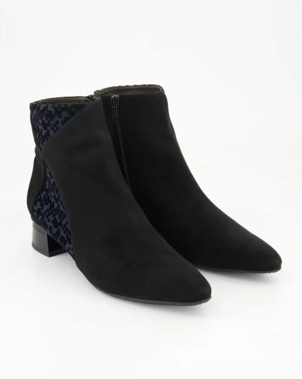 38492 Stiefeletten in Schwarz