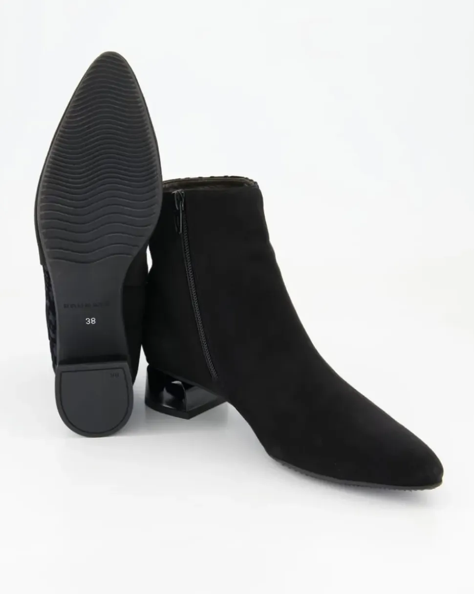 38492 Stiefeletten in Schwarz