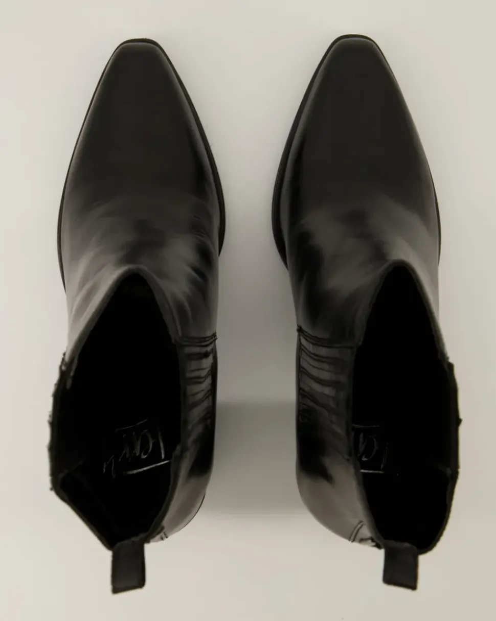 46112 Stiefeletten in Schwarz