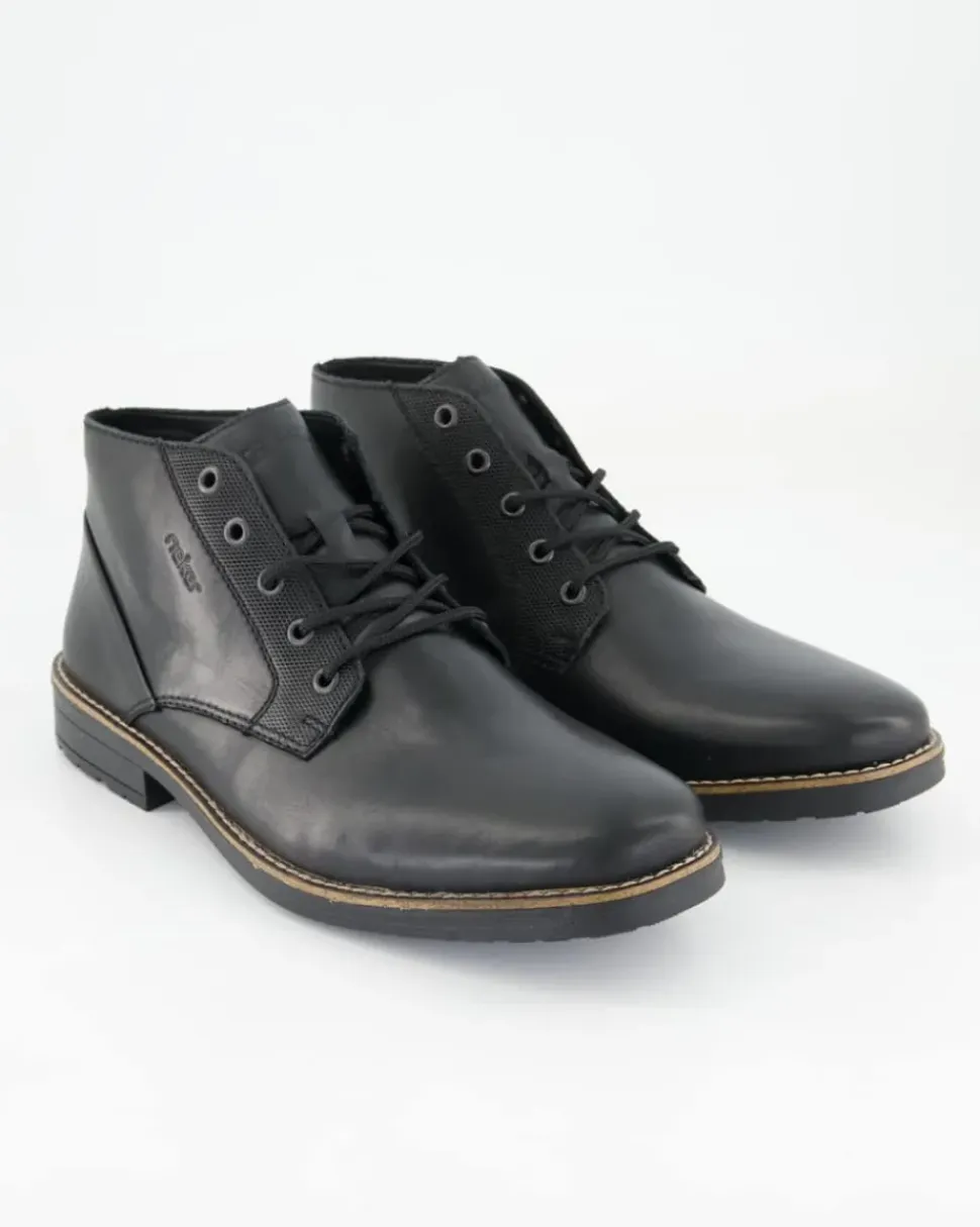 33207-00 Stiefeletten in Schwarz