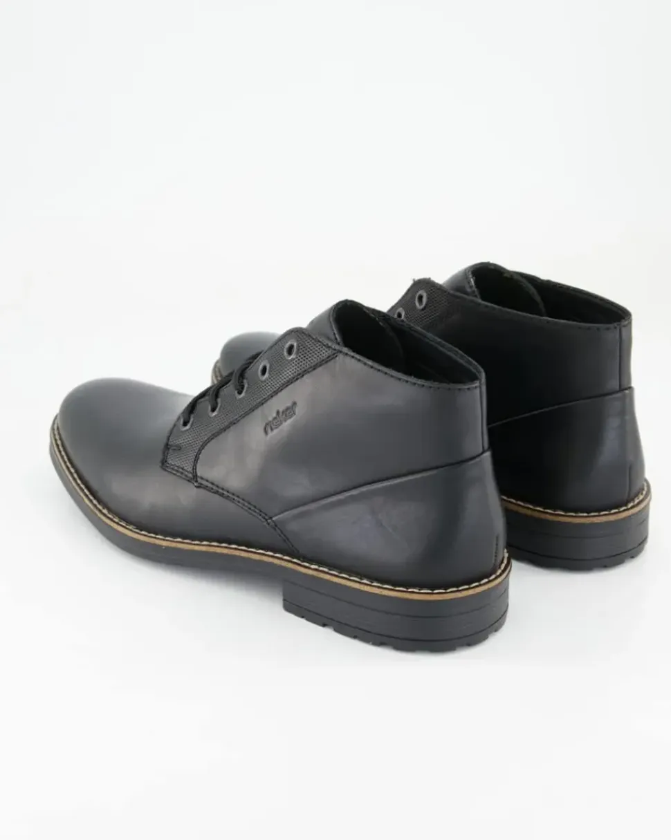 33207-00 Stiefeletten in Schwarz