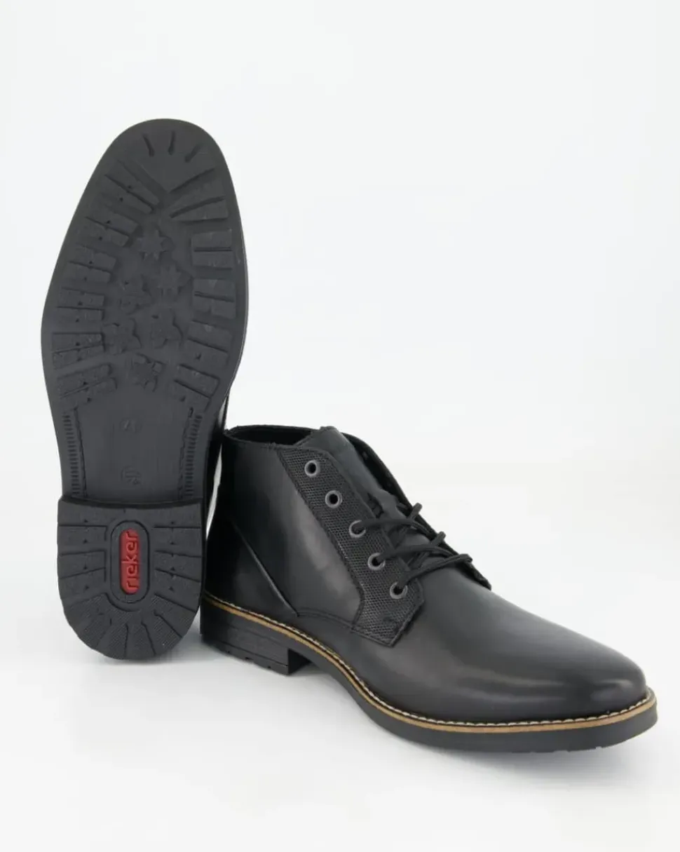 33207-00 Stiefeletten in Schwarz