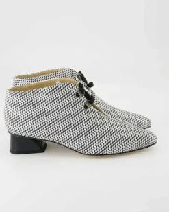 38166 Stiefeletten in Weiß