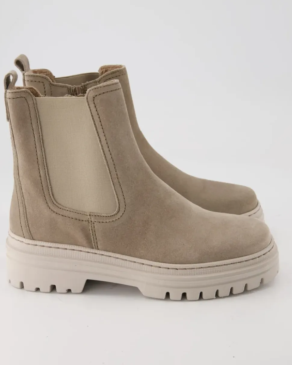 Stiefelette Stiefeletten in Beige