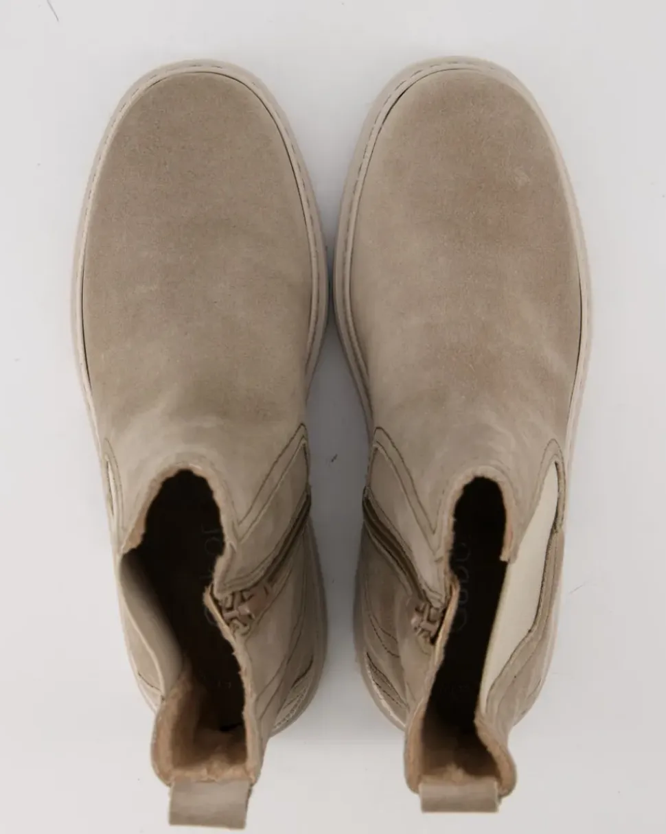 Stiefelette Stiefeletten in Beige