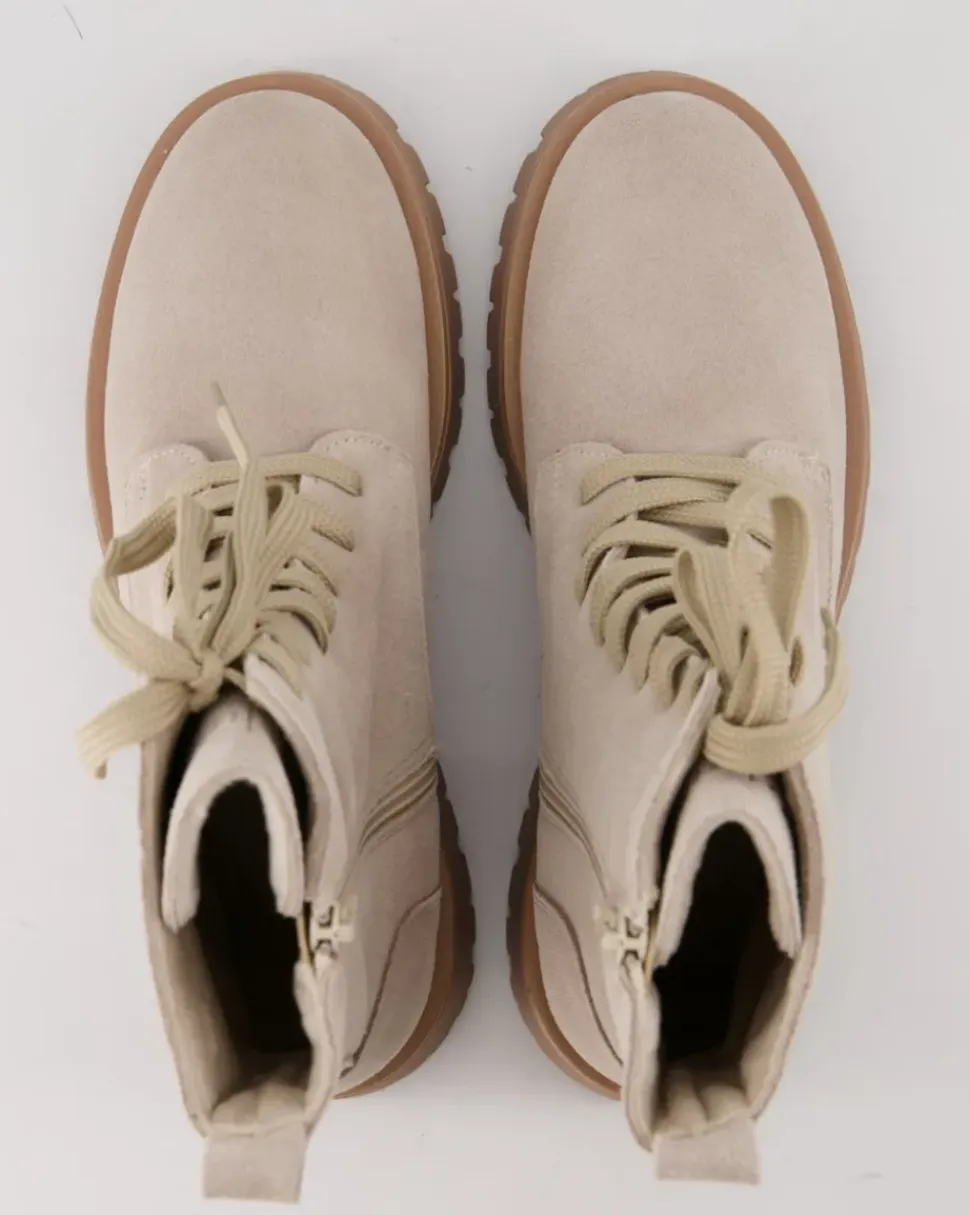 Stiefelette Winterschuhe in Beige