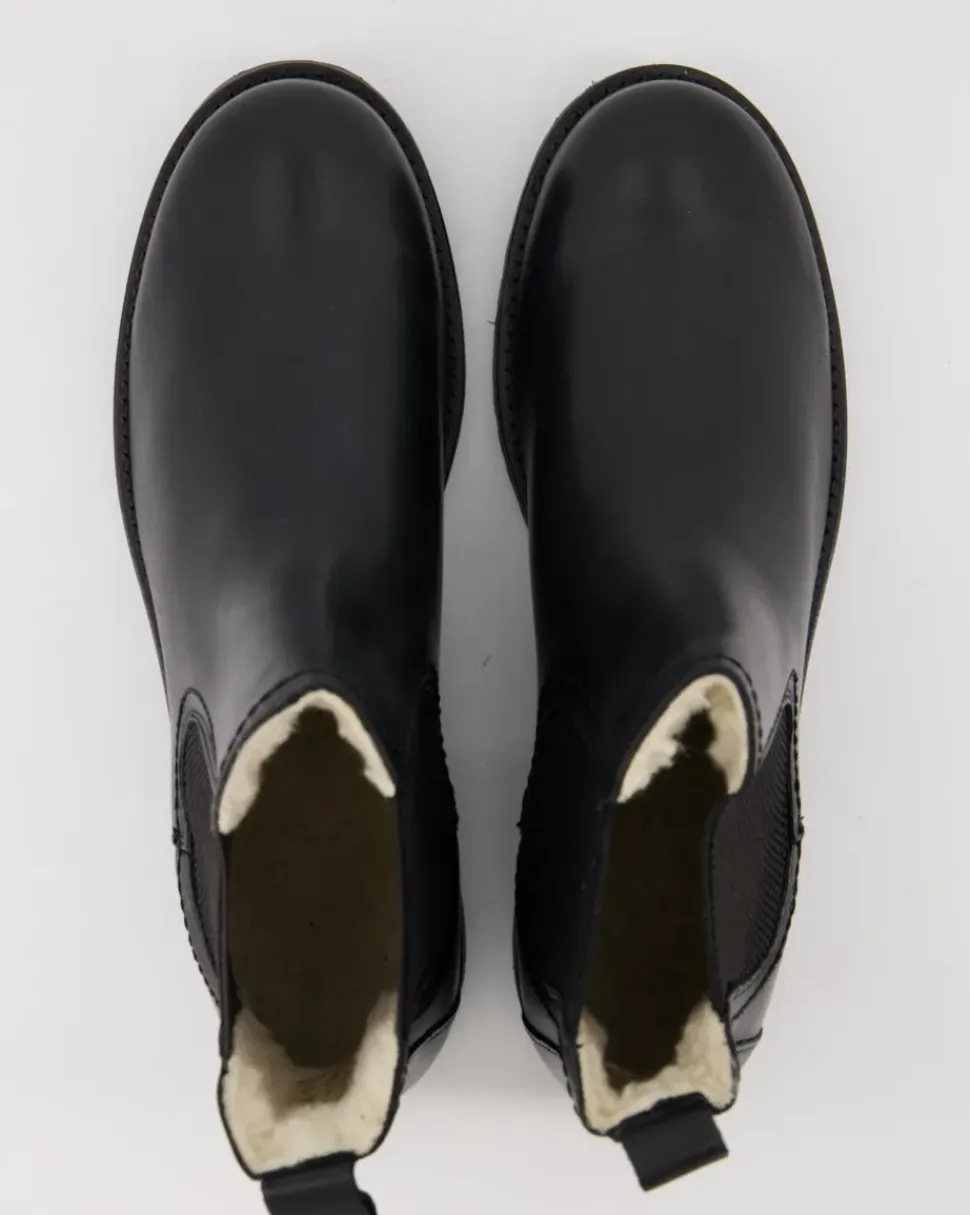 Stiefelette Winterschuhe in Schwarz