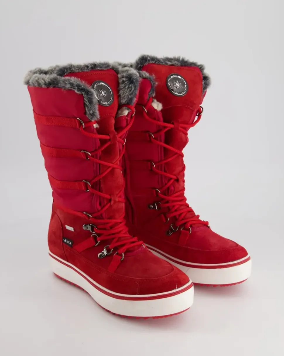 Stiefel Winterstiefel in Rot