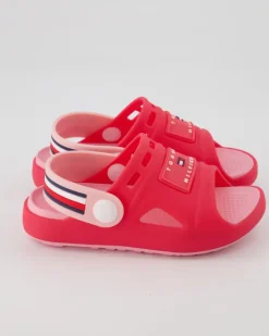 Stripes Sandalen in Pink