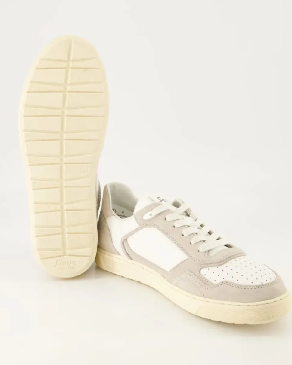 Tedroso-704 Schnürschuhe in Weiß