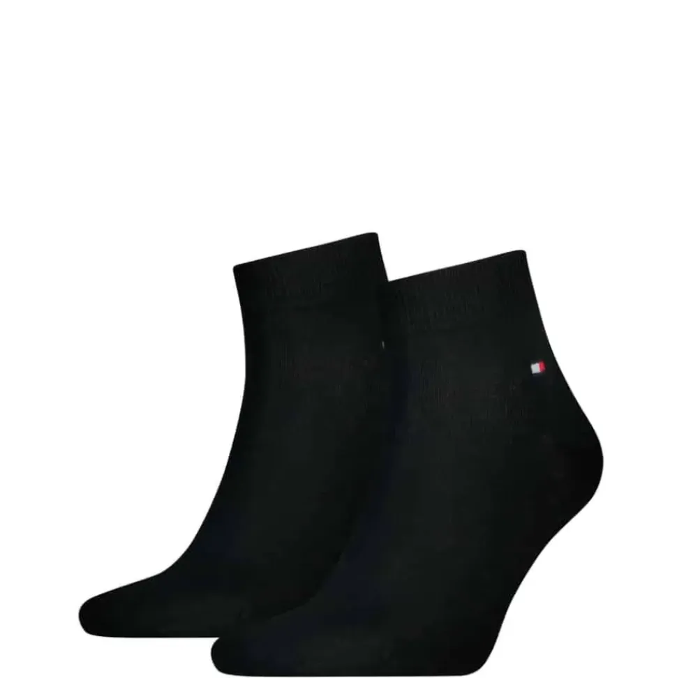 TH MEN QUARTER 2P Socken in Schwarz