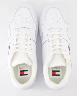 TJM Retro Basket Sneaker in Weiß