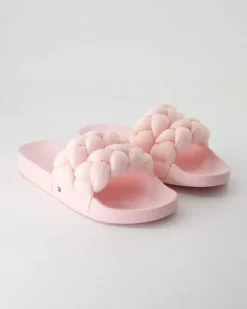 TJW BRAIDED SLIDE Pantoletten in Rosa