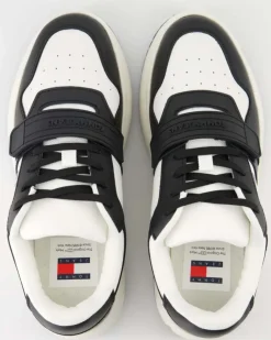 TJW Retro Basket Sneaker in Schwarz