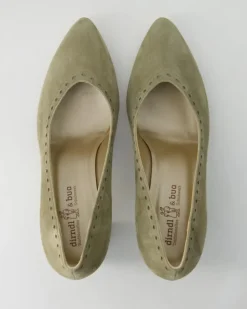 1207 Trachtenschuhe in Grün