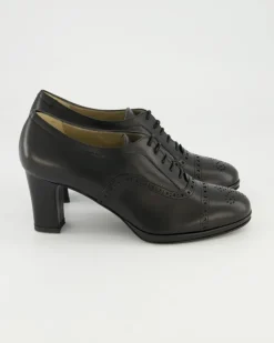 5161-01 Trachtenschuhe in Schwarz