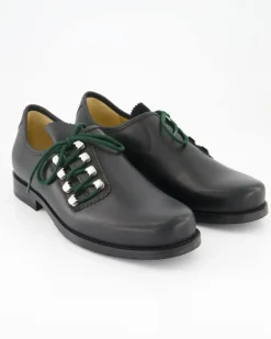 6068-01 Trachtenschuhe in Schwarz