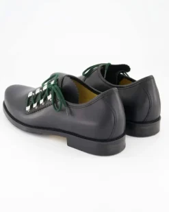 6068-01 Trachtenschuhe in Schwarz