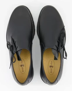 6728-01 Trachtenschuhe in Schwarz