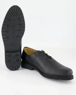 6744-01 Trachtenschuhe in Schwarz