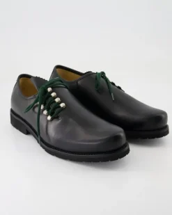 6139-01 Trachtenschuhe in Schwarz