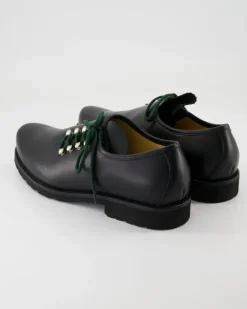 6139-01 Trachtenschuhe in Schwarz