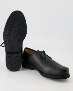 6139-01 Trachtenschuhe in Schwarz