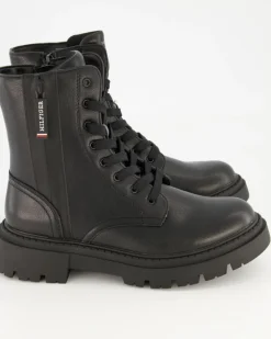 Tronchetto Schnürstiefel in Schwarz
