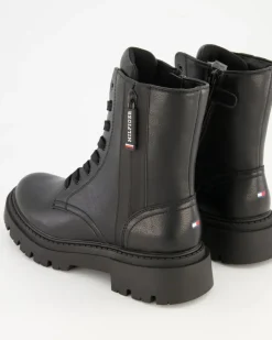 Tronchetto Schnürstiefel in Schwarz