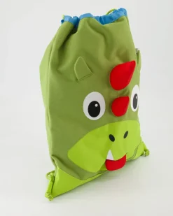 Turnbeutel Drache Rucksack in Grün