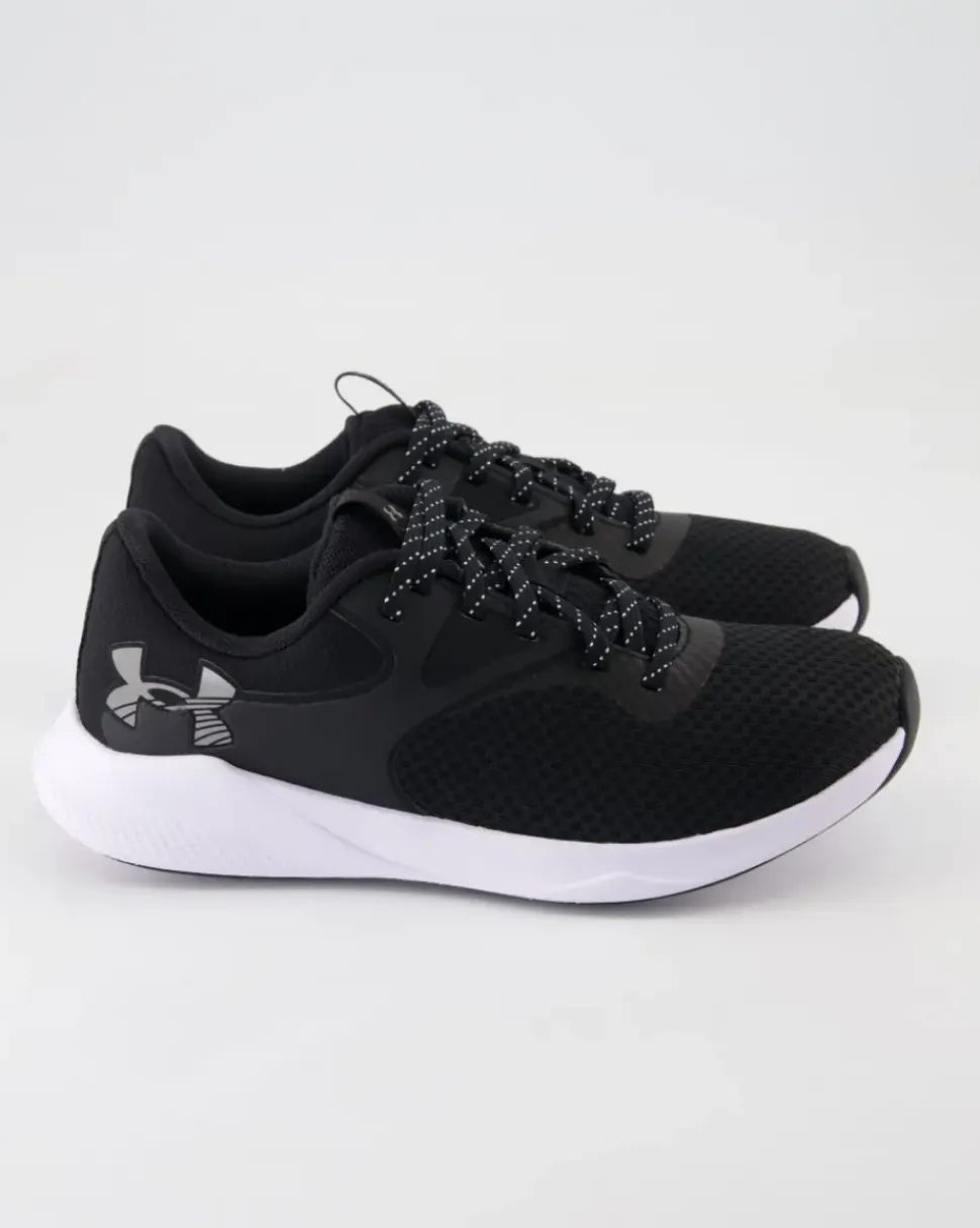 UA W Charged Aurora Sportschuhe in Schwarz
