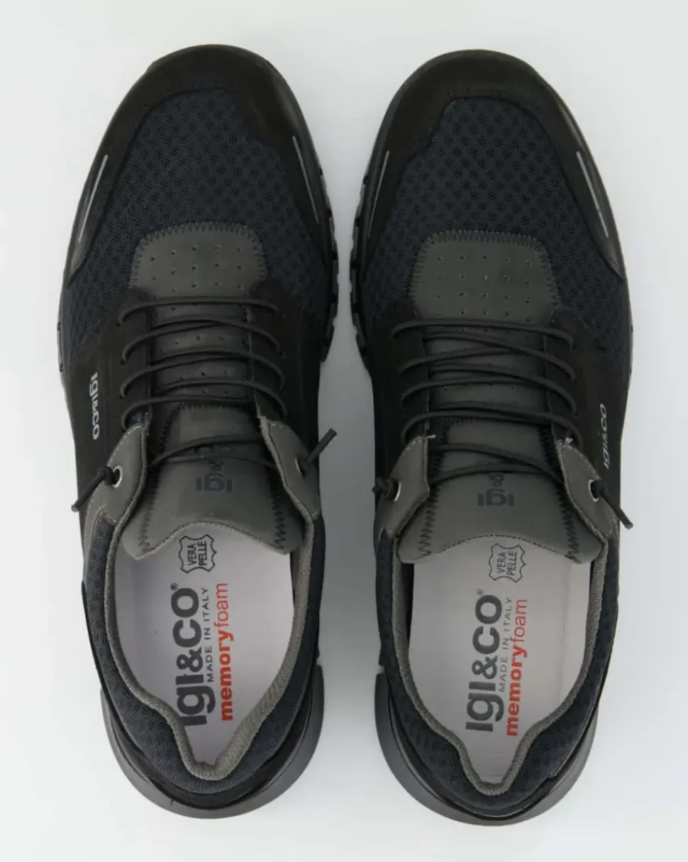 UEO 76173 Sneaker in Schwarz