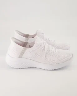 Ultra Flex 3.0 - Brilliant Pat Slipper in Weiß