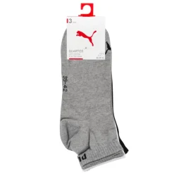 UNISEX QUARTER PLAIN 3P Socken in Mehrfarbig