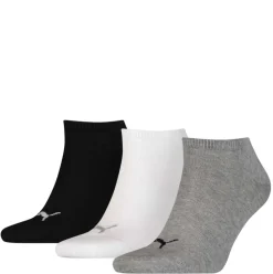 UNISEX SNEAKER PLAIN 3P Socken in Mehrfarbig