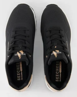 Uno-Golden Air Sneaker in Schwarz