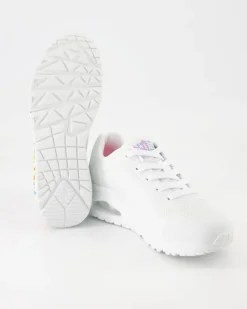Uno-Highlight Love Sneaker in Weiß