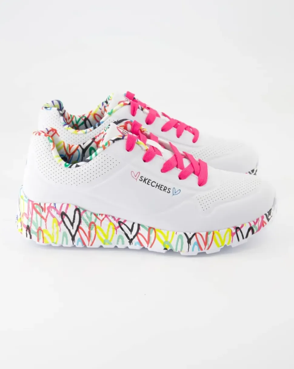 Uno Lite - Lovey Luv Sneaker in Weiß