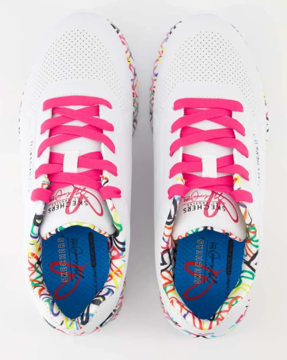Uno Lite - Lovey Luv Sneaker in Weiß